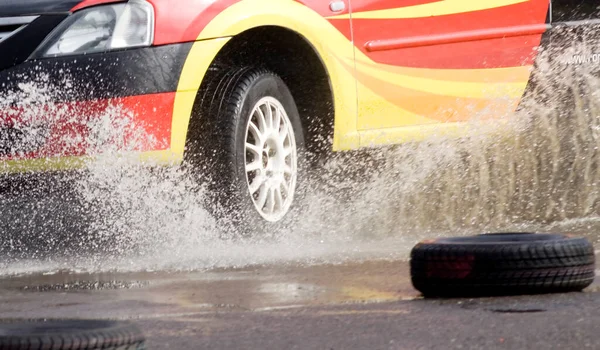 Car Wash Rain — Stock Photo, Image