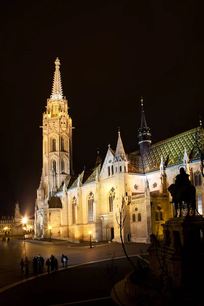 Iglesia Santa Trinidad Noche — Foto de Stock