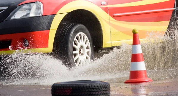 Car Wash Road — Stock Photo, Image