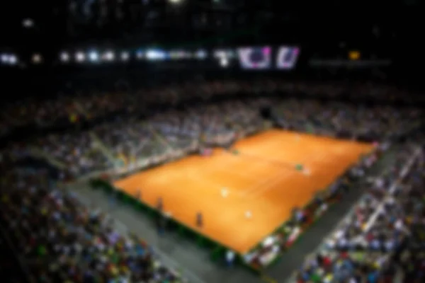 Defocused background of sports arena and crowd