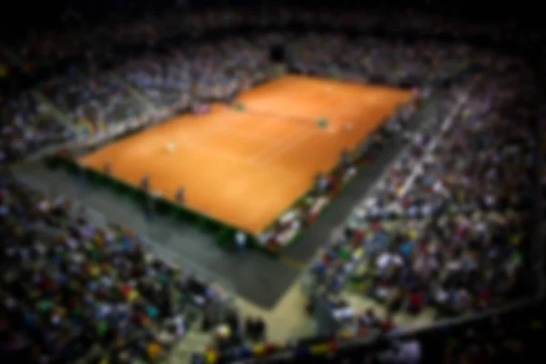 Defocused background of sports arena and crowd