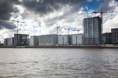 Royal Wharf, Kuzey Greenwich ve Woolwich arasında yeni bir inşaat alanı.