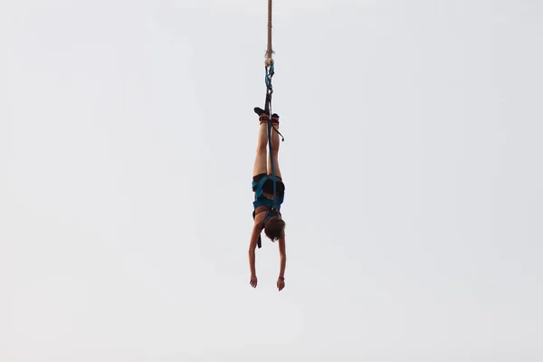 Man Jumping Rope — Stock Photo, Image