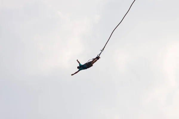 Hombre Saltando Cuerda —  Fotos de Stock