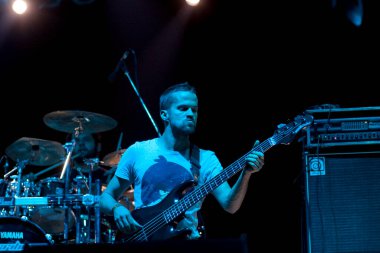 Sahnede müzisyenler