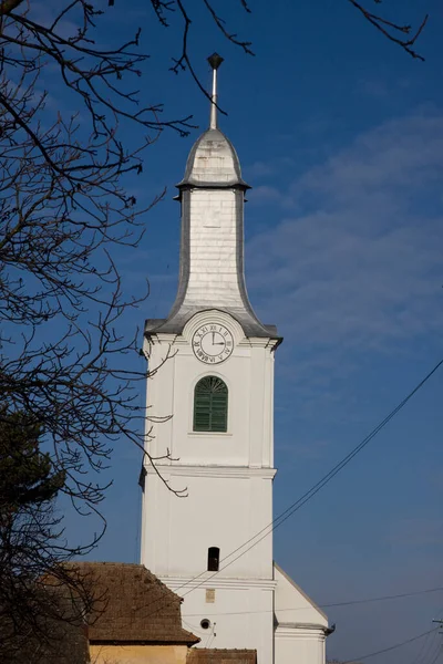 Mała Kaplica Sanzieni Rumunia — Zdjęcie stockowe