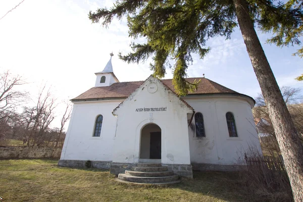 Piccola Cappella Sanzieni Romania — Foto Stock