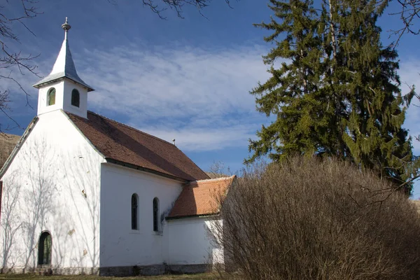 Pequeña Capilla Sanzieni Rumania —  Fotos de Stock