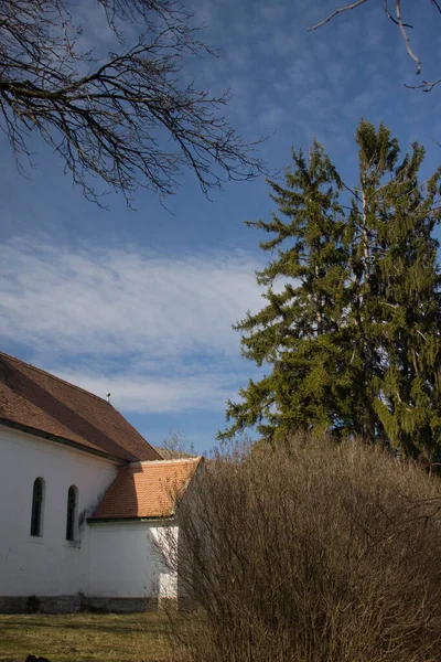 Malá Kaple Sanzieni Rumunsko — Stock fotografie