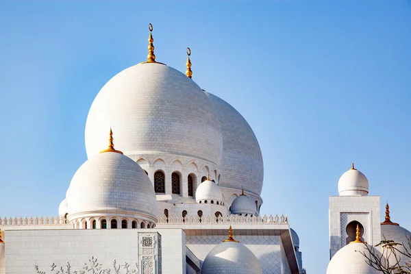 Cheikh Zayed Grande Mosquée Abu Dhabi Eau — Photo