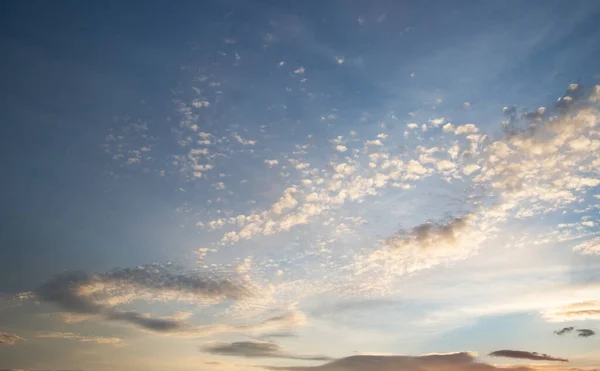 Sunset Sky Background Pink Clouds — Stock Photo, Image