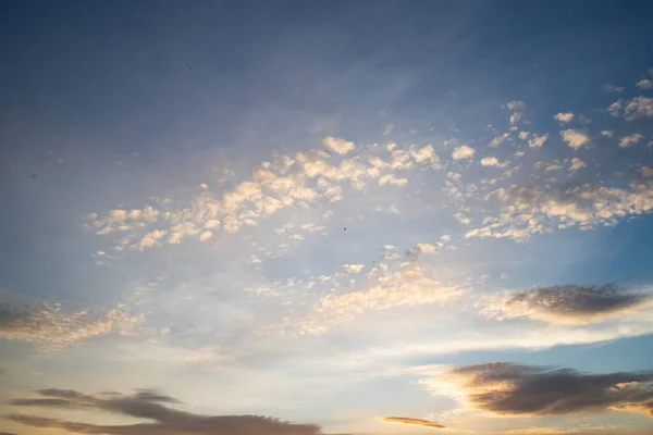 Sunset Sky Background Pink Clouds — Stock Photo, Image