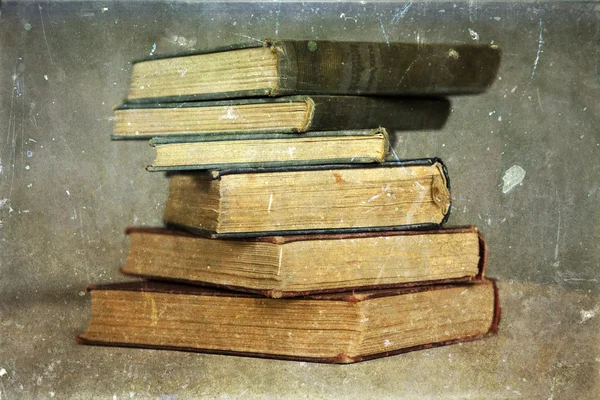 Pile of old books — Stock Photo, Image