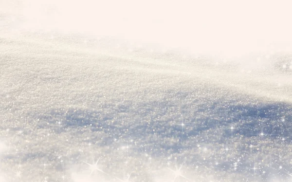 Jul bakgrund nysnö — Stockfoto