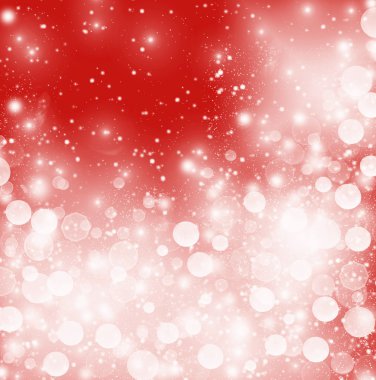 Beyaz kar taneleriyle soyut Noel arkaplanı