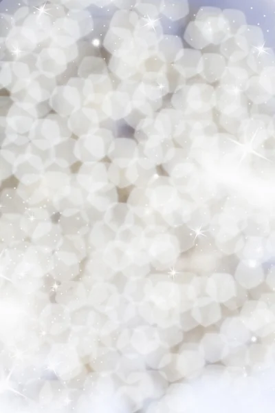 白色雪花的圣诞背景 — 图库照片