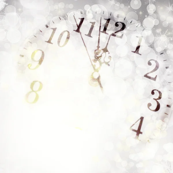 New Year's at midnight — Stock Photo, Image