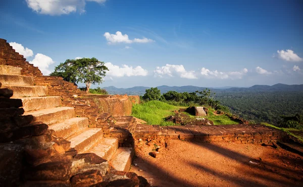 Sigiriya lion rock twierdzy w sri lanka — Zdjęcie stockowe