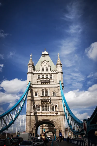 Tower Bridge Londonban, Egyesült Királyság — Stock Fotó