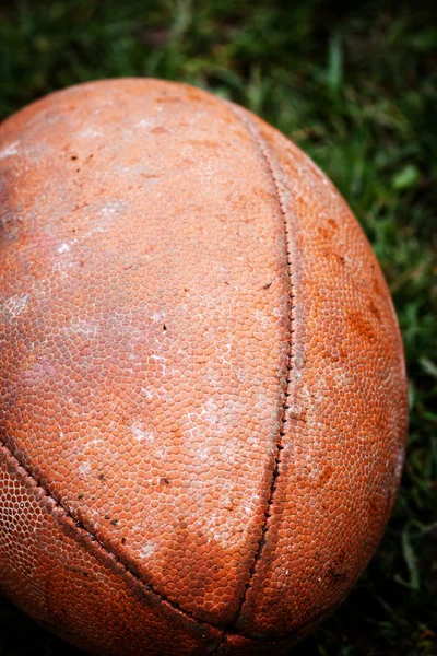 Close-up van een american football — Stockfoto