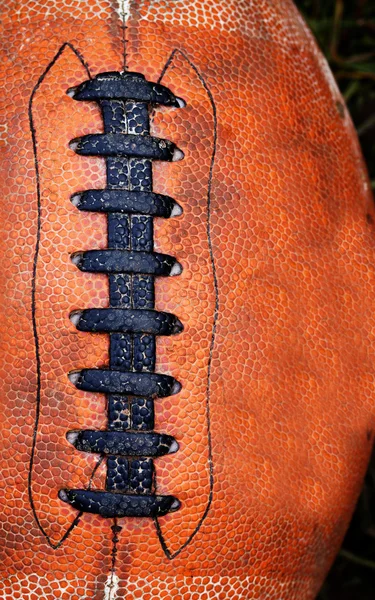Close up of an american football — Stock Photo, Image