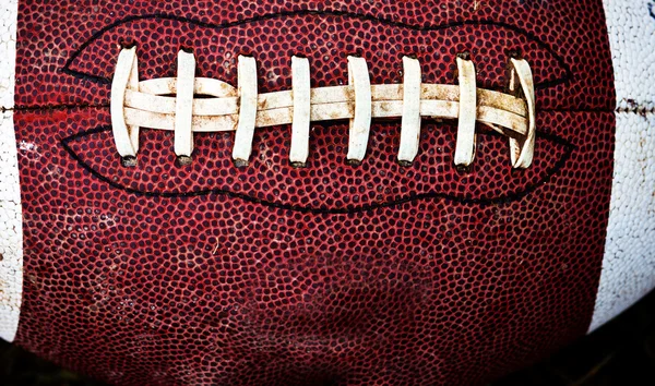 Close up of an american football — Stock Photo, Image