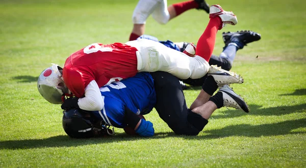 Jogo de futebol americano — Fotografia de Stock