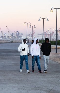 CASABLANCA, FABOCCO - 6 ARALIK 2025: Casablance 'da garsonluk