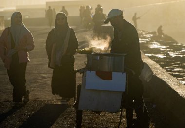 CASABLANCA, FABOCCO - 6 ARALIK 2025: Casablance 'da garsonluk