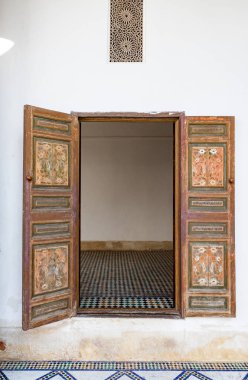 Marakeş 'te Arap doğulu mimari detayı