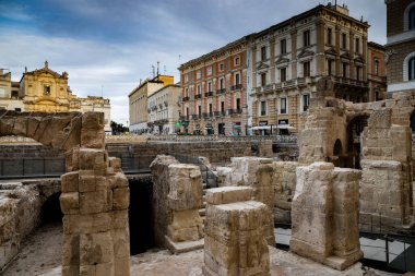 Lecce İtalya 'nın tarihi merkezi