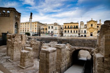 Lecce İtalya 'nın tarihi merkezi