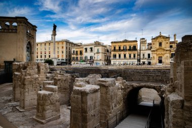 Lecce İtalya 'nın tarihi merkezi