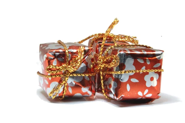 Festive present box — Stock Photo, Image