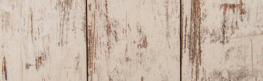 background of grungy, hardwood boards, painted in white, top view, banner clipart