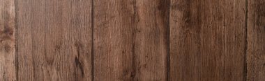 top view of brown wooden planks, top view, banner clipart