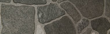 arkaplan gri, granit taş desenli yüzey, üst görünüm, pankart