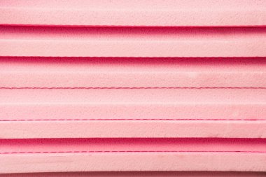 yığın, pembe genişletilmiş polistirenin arkaplanı