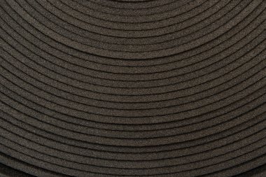 background of black, extruded polystyrene, top view clipart