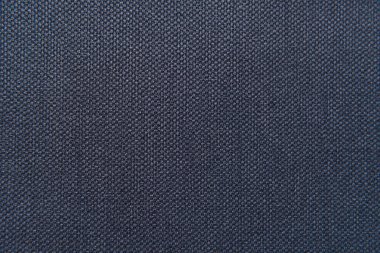 background of dark blue, textured surface, with sackcloth imitation, top view clipart