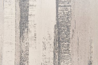 Doğal, kirli, ahşap yüzey beyaza boyanmış, üst manzara.