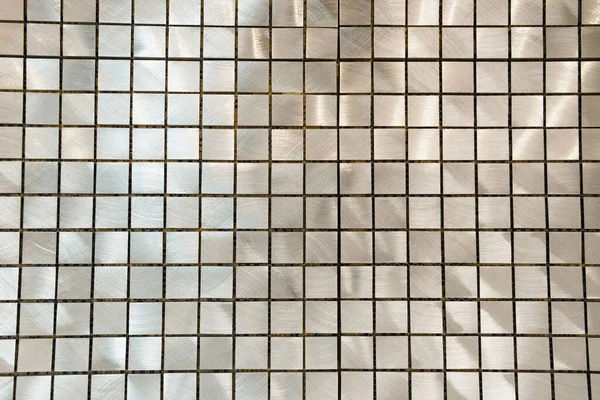 Grey Nacreous Tiles Background Top View — Stock Photo, Image