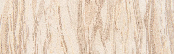Pastel Bege Fundo Texturizado Com Derrames Verticais Vista Superior Banner — Fotografia de Stock