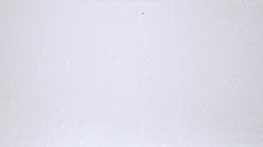 Olgunlaşmış elma yarımları bembeyaz suya düşüyor.