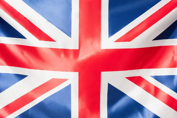 Close British Flag United Kingdom Red Cross — Stock Photo, Image