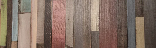 Fond de plancher stratifié en bois, vue de dessus, bannière — Photo de stock