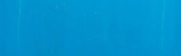 Bright blue, empty surface with copy space, banner — Stock Photo