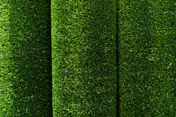 Вид зверху на зелений трав'яний килимовий фон, вид зверху — стокове фото