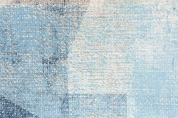Пастельний синій пофарбований полотном текстурований фон, вид зверху — стокове фото