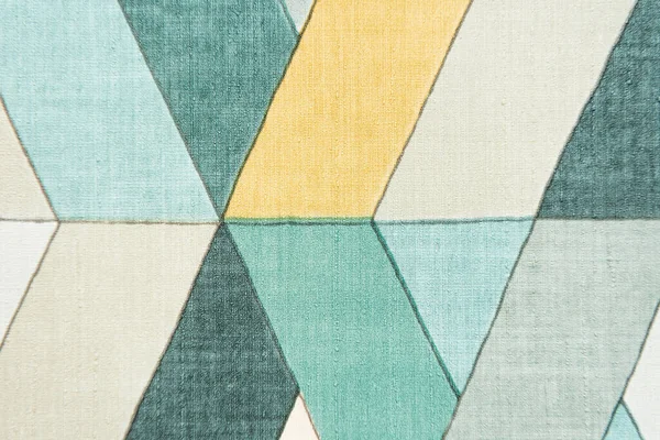 Hintergrund abstrakter geometrischer Formen in Pastellfarben, Draufsicht — Stockfoto